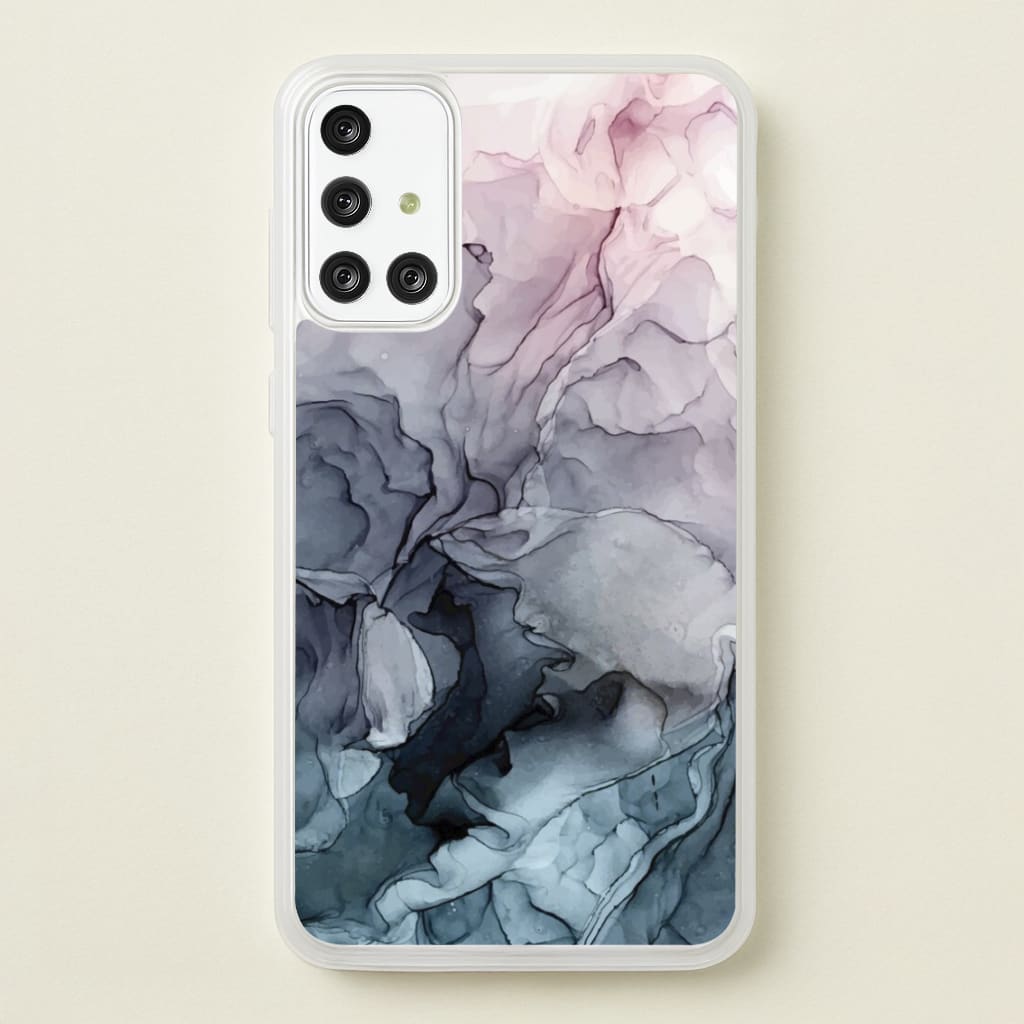 Grey Eclipse - Pattern Phone Case for Galaxy A71