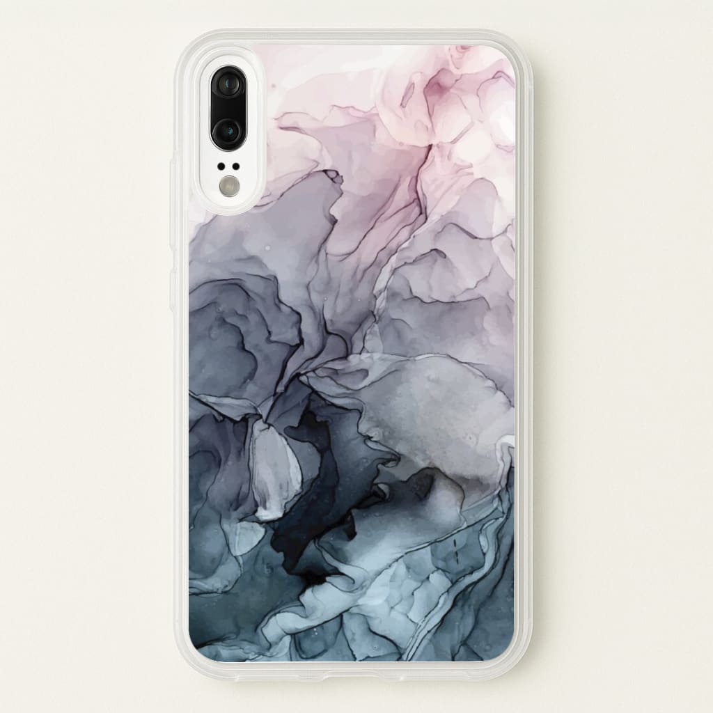 Grey Eclipse - Pattern Phone Case for Huawei P20
