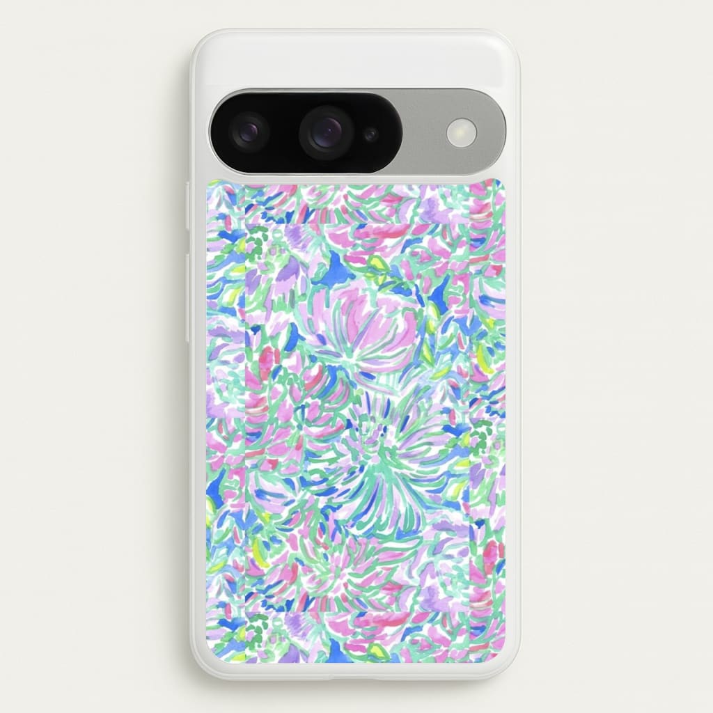 Colourful Floral Painting Phone Case for Google Pixel 10 / 10 Pro