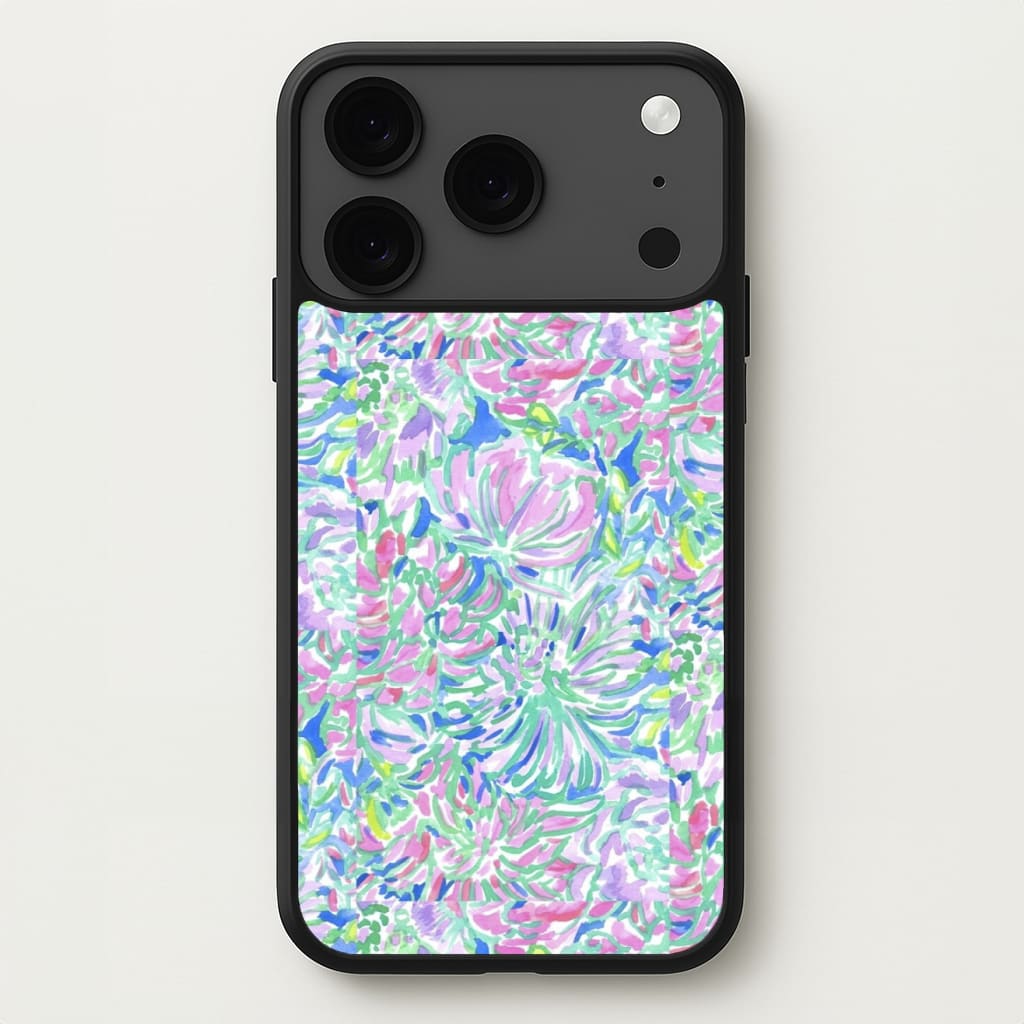 Colourful Floral Painting Phone Case for iPhone 17 Pro