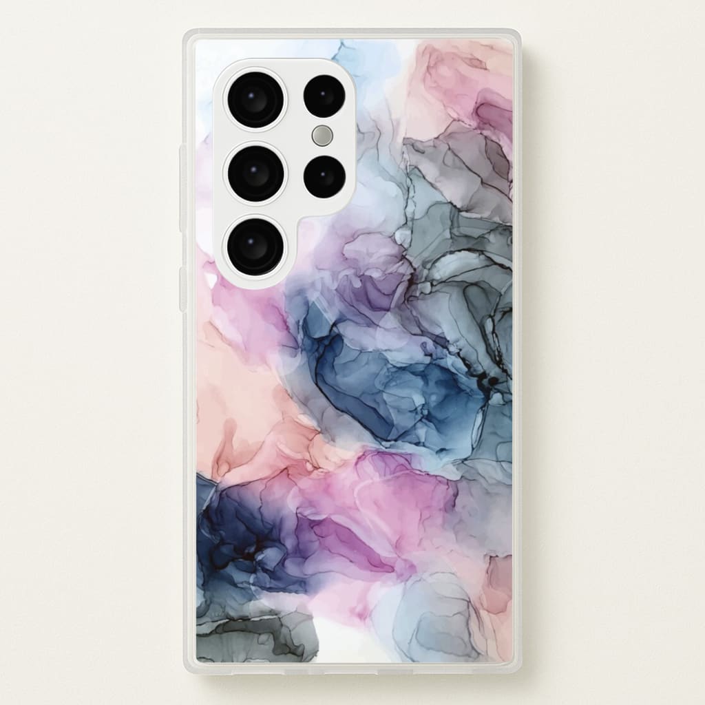 Colourful Eclipse - Pattern Phone Case for Galaxy S24 Ultra