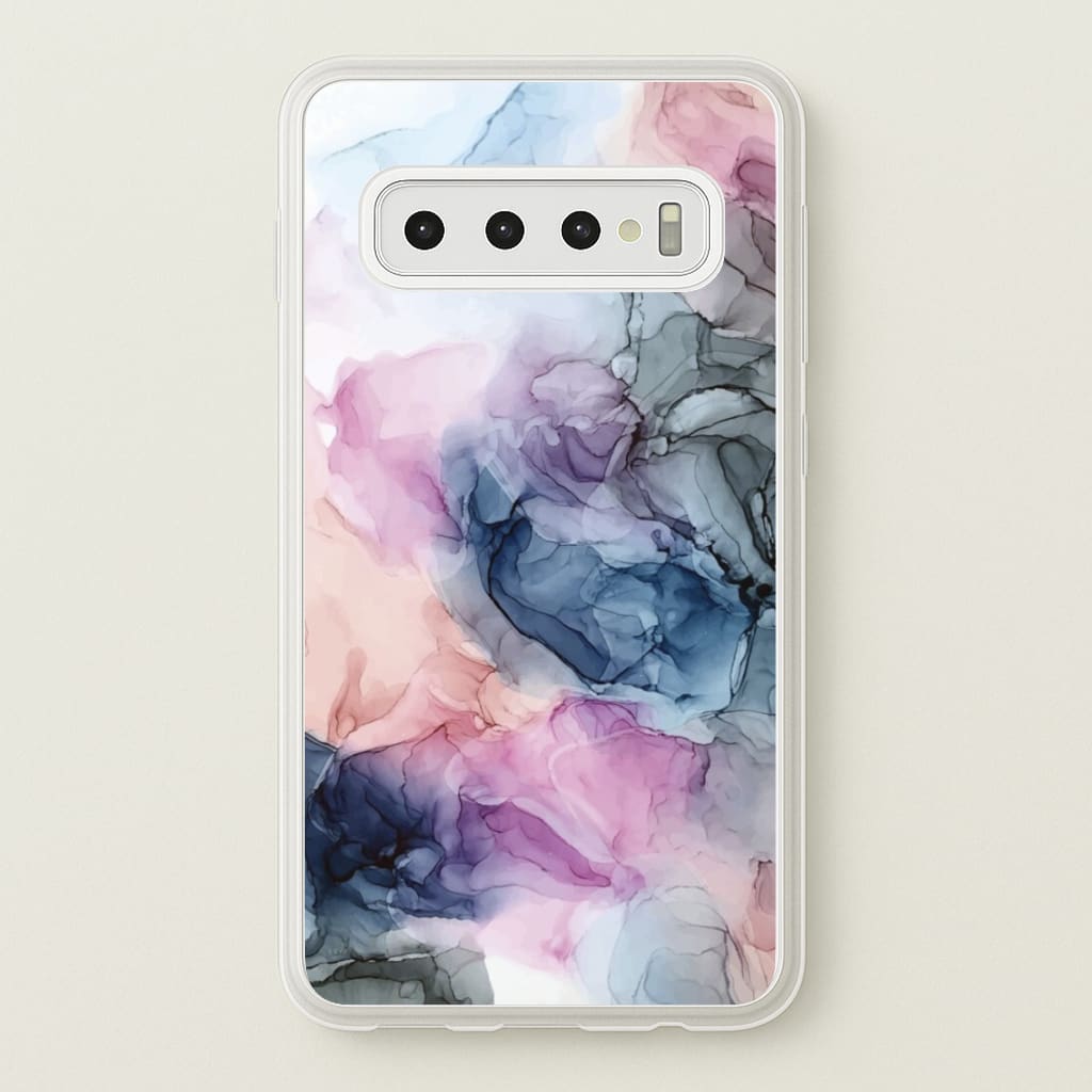 Colourful Eclipse - Pattern Phone Case for Galaxy S10 Plus