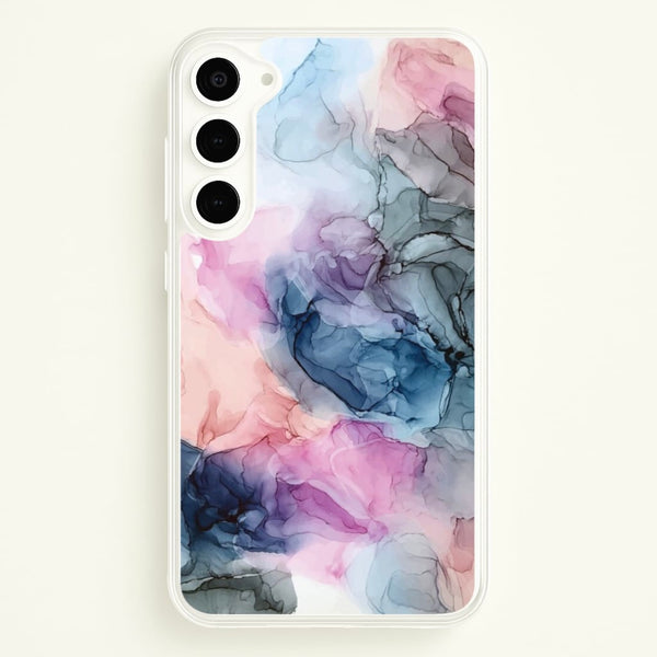 Colourful Eclipse - Pattern Phone Case for Galaxy S23 Plus