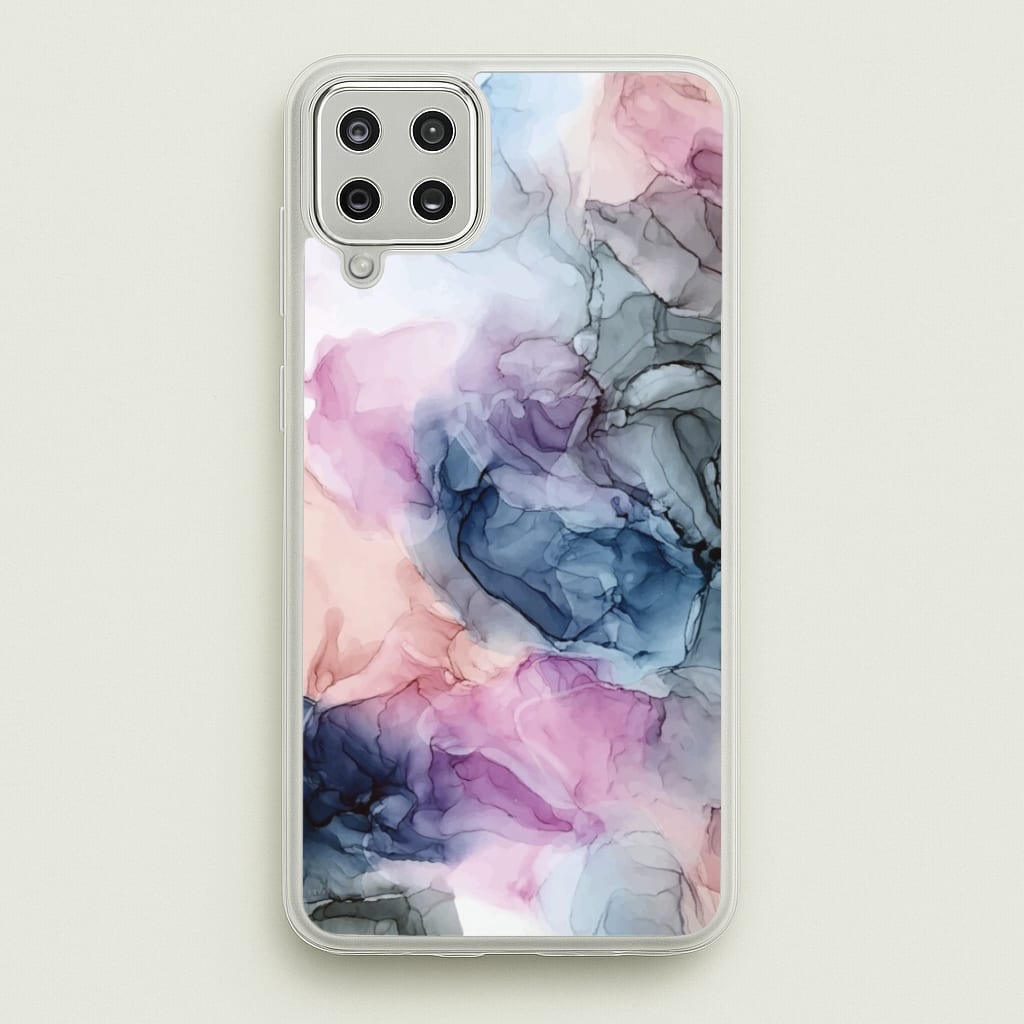 Colourful Eclipse - Pattern Phone Case for Galaxy A12