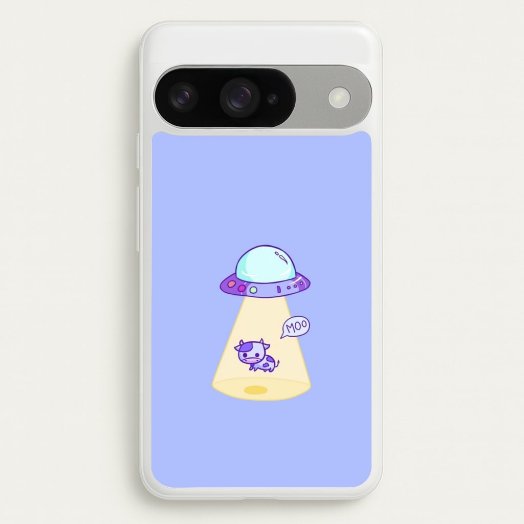 Cow Abduction Phone Case for Google Pixel 10 / 10 Pro