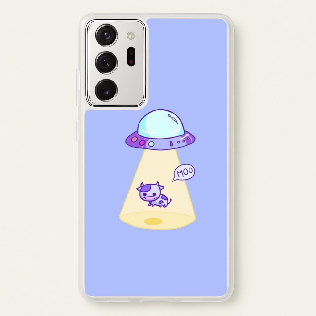 Cow Abduction - Animal Phone Case for Galaxy Note 20 Ultra