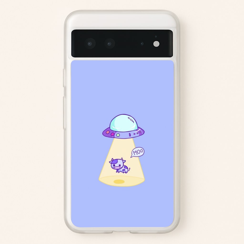 Cow Abduction - Animal Phone Case for Google Pixel 6