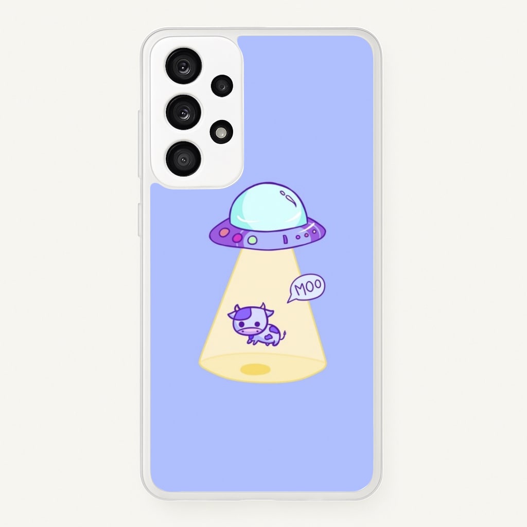 Cow Abduction - Animal Phone Case for Galaxy A53