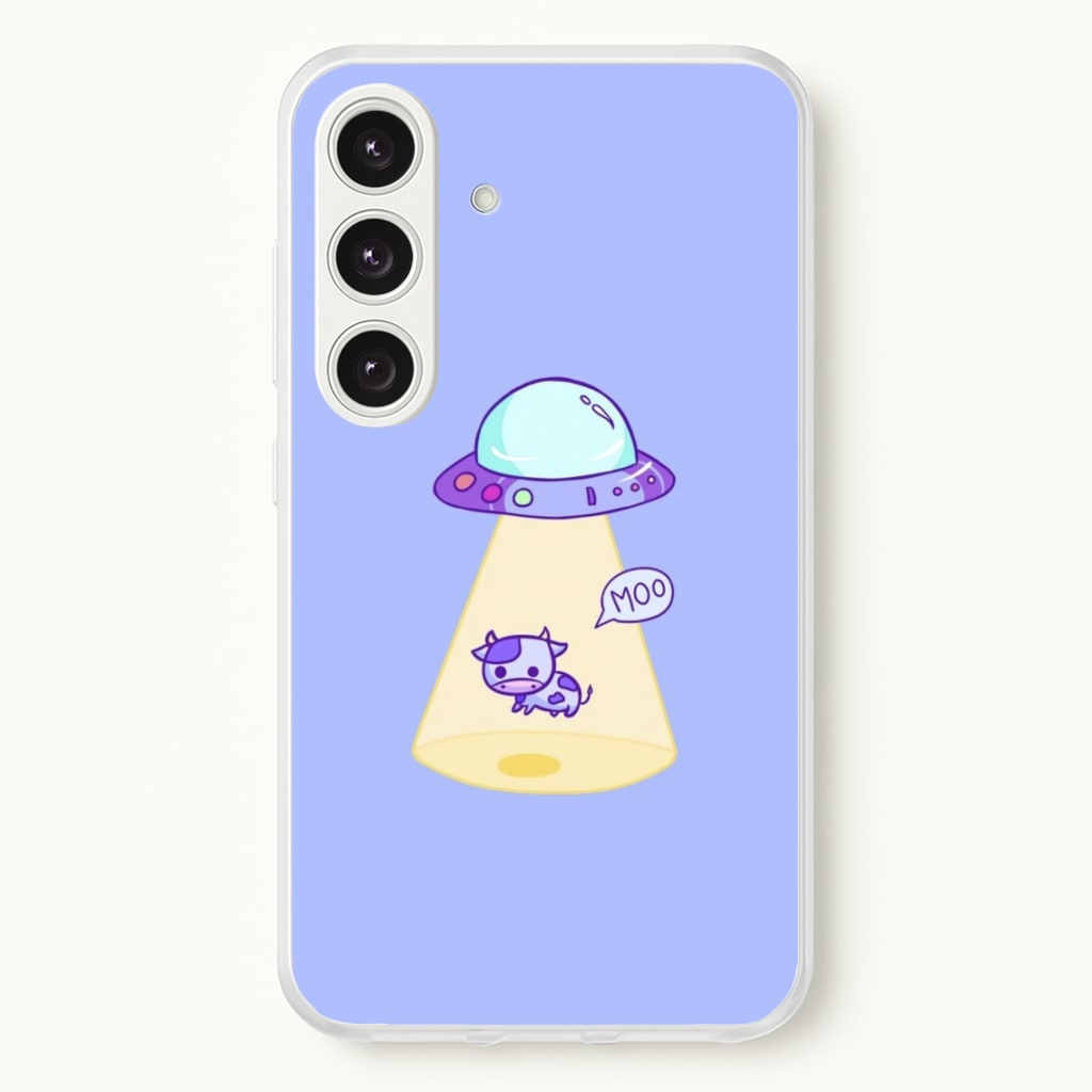 Cow Abduction - Animal Phone Case for Galaxy S24FE