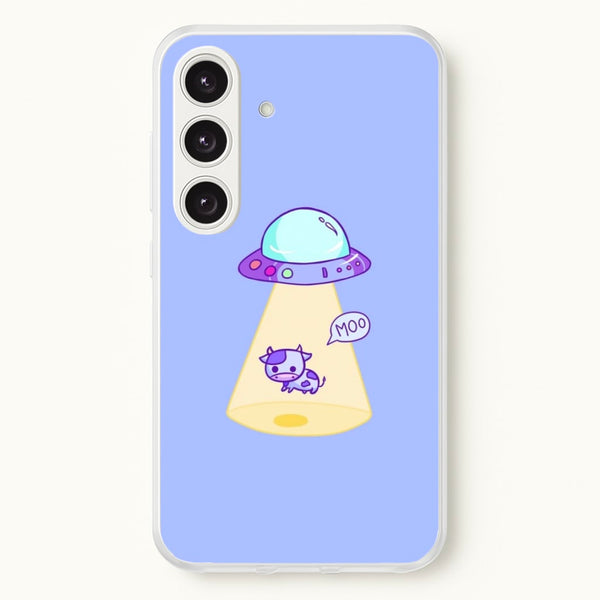 Cow Abduction - Animal Phone Case for Galaxy S24FE