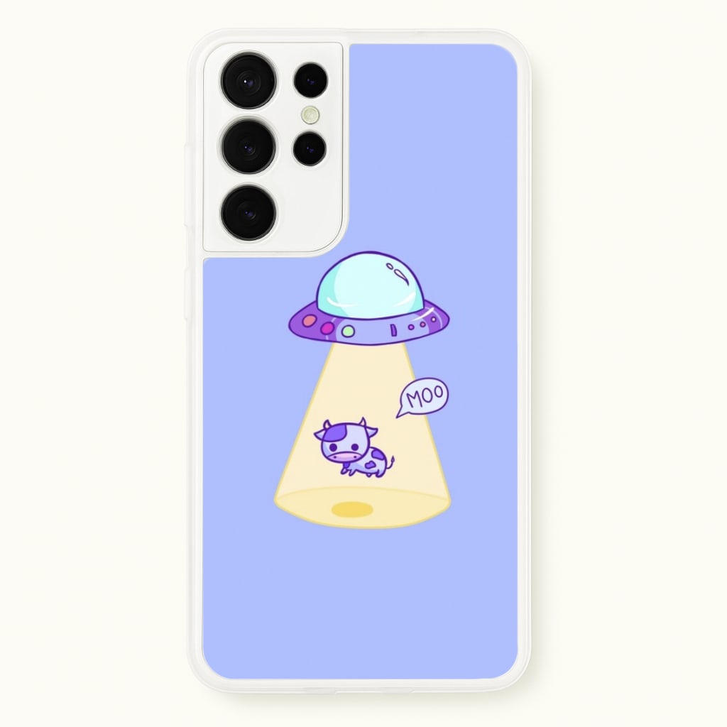 Cow Abduction - Animal Phone Case for Galaxy S21 Ultra