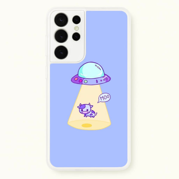 Cow Abduction - Animal Phone Case for Galaxy S21 Ultra