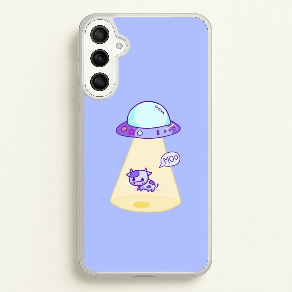 Cow Abduction - Animal Phone Case for Galaxy A34