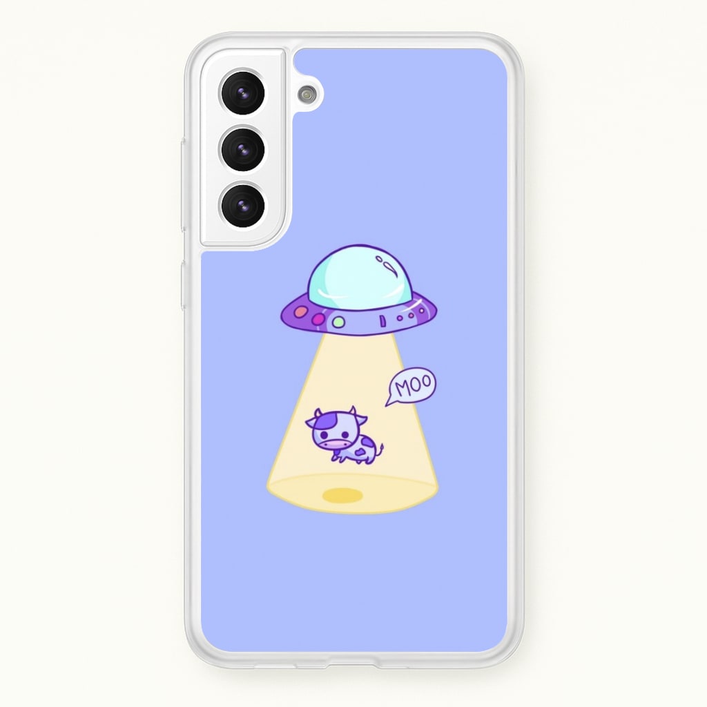 Cow Abduction - Animal Phone Case for Galaxy S21FE