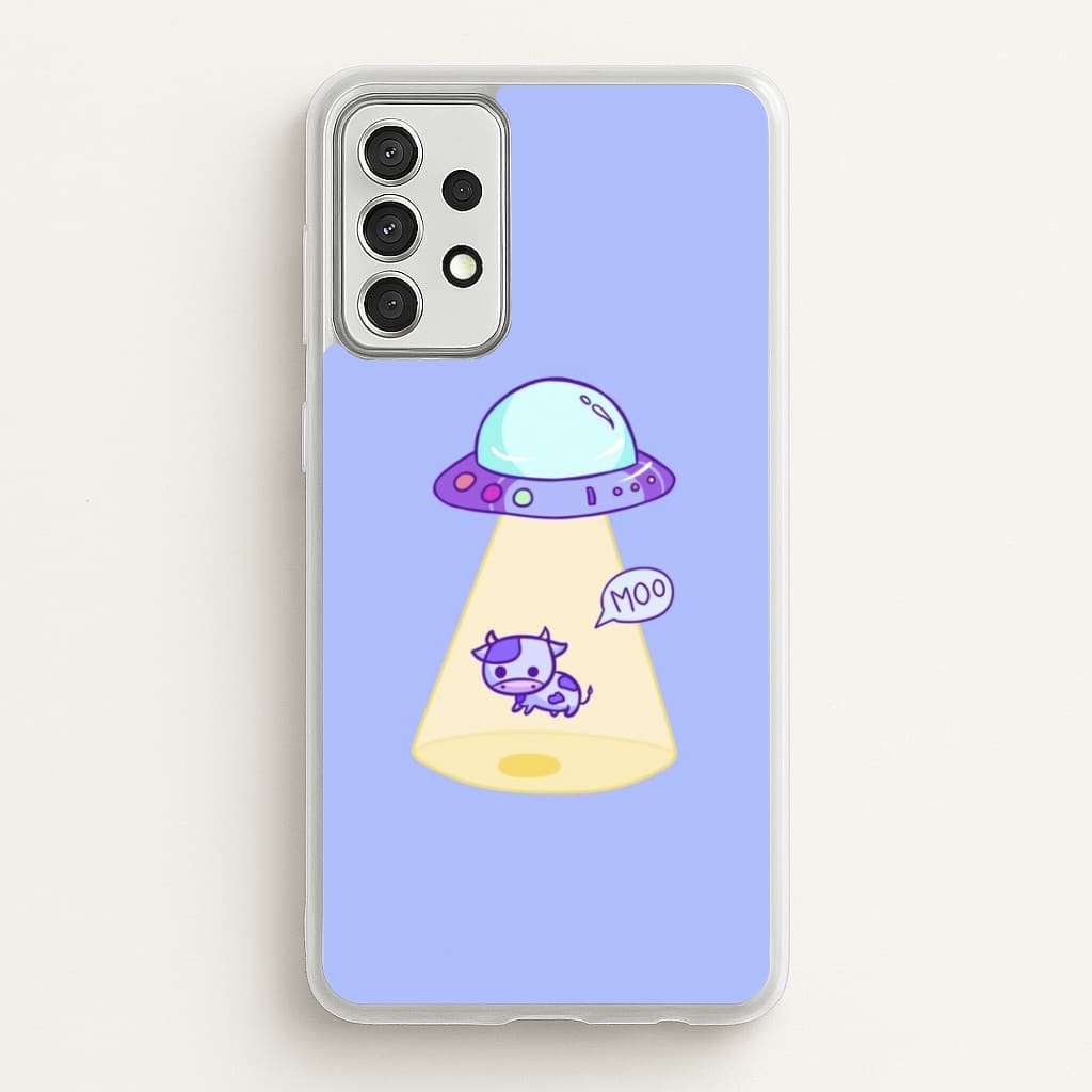 Cow Abduction - Animal Phone Case for Galaxy A52 / A52s