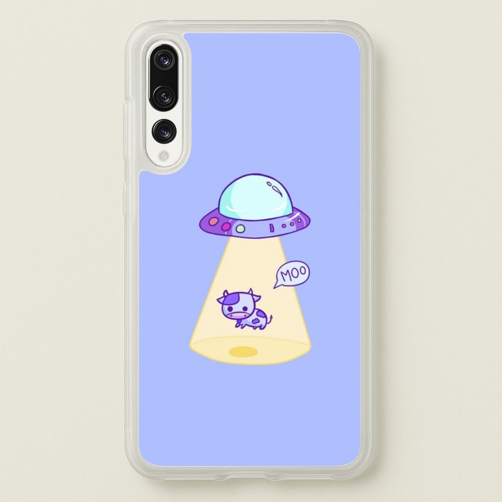Cow Abduction - Animal Phone Case for Huawei P20 Pro