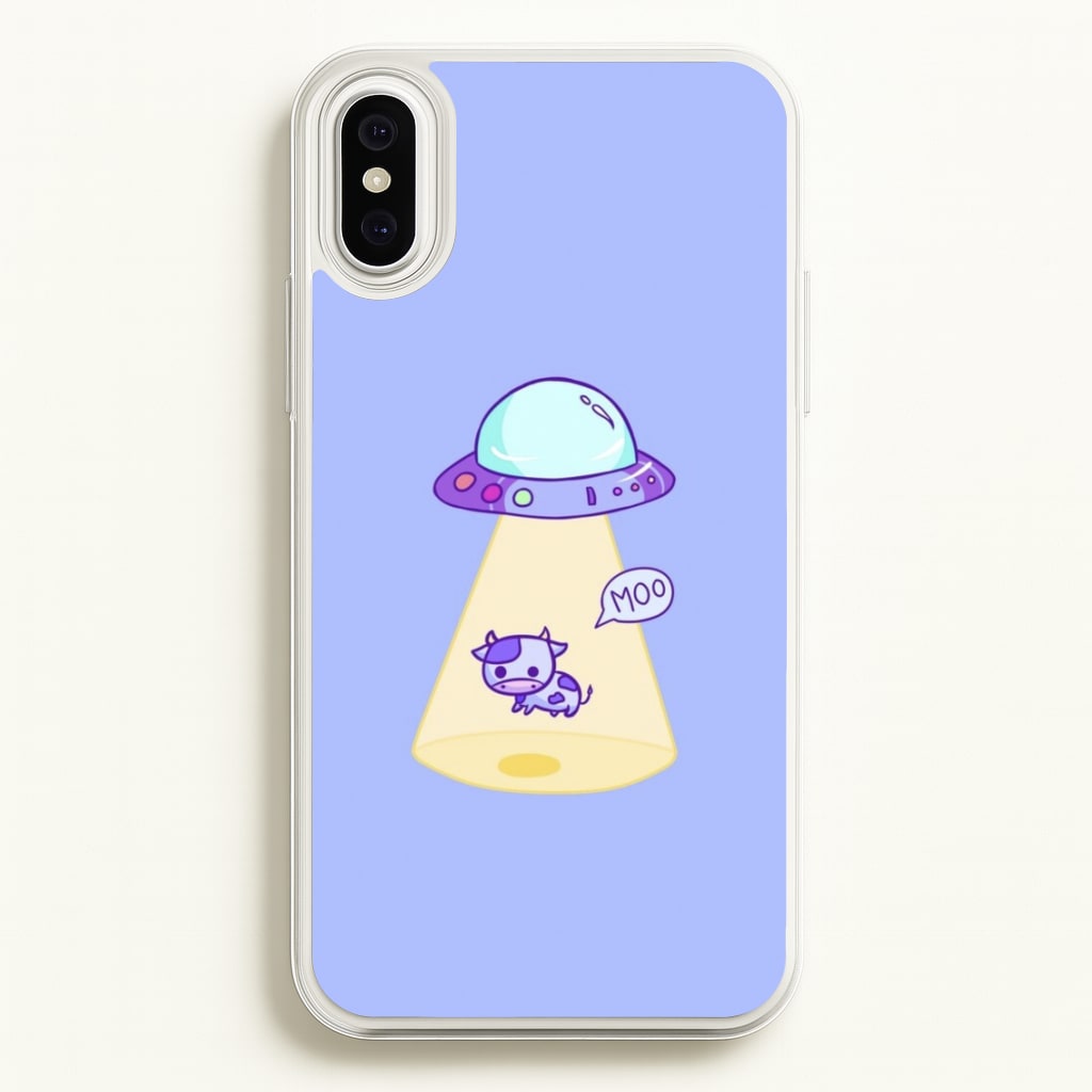 Cow Abduction - Animal Phone Case for iPhone XS Max