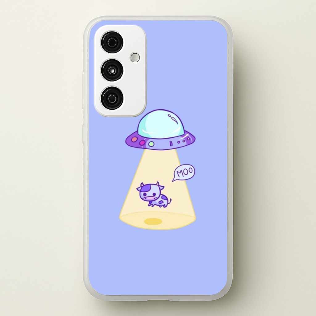 Cow Abduction - Animal Phone Case for Galaxy A35