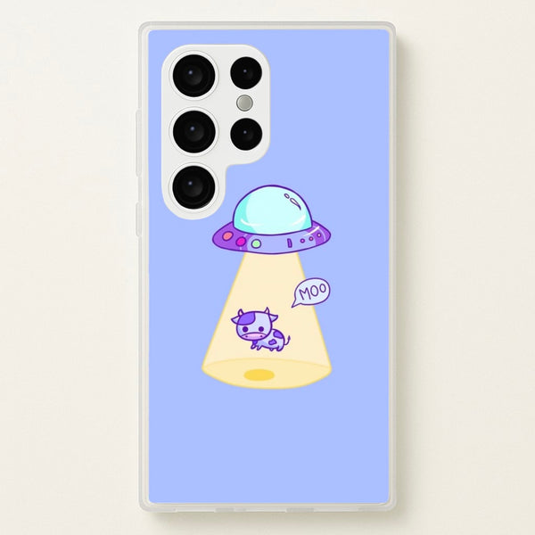 Cow Abduction - Animal Phone Case for Galaxy S24 Ultra