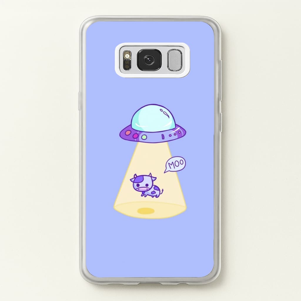 Cow Abduction - Animal Phone Case for Galaxy S8 Plus