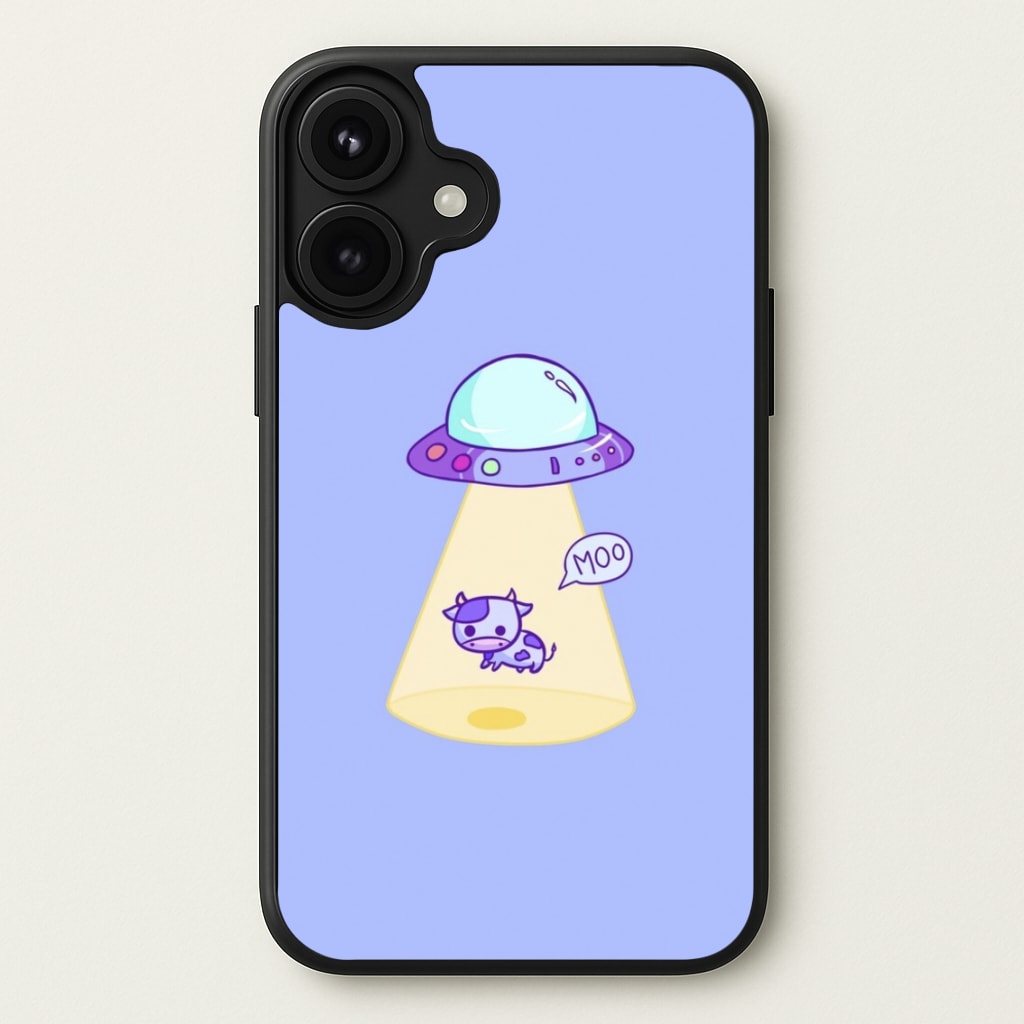 Cow Abduction Phone Case for iPhone 17