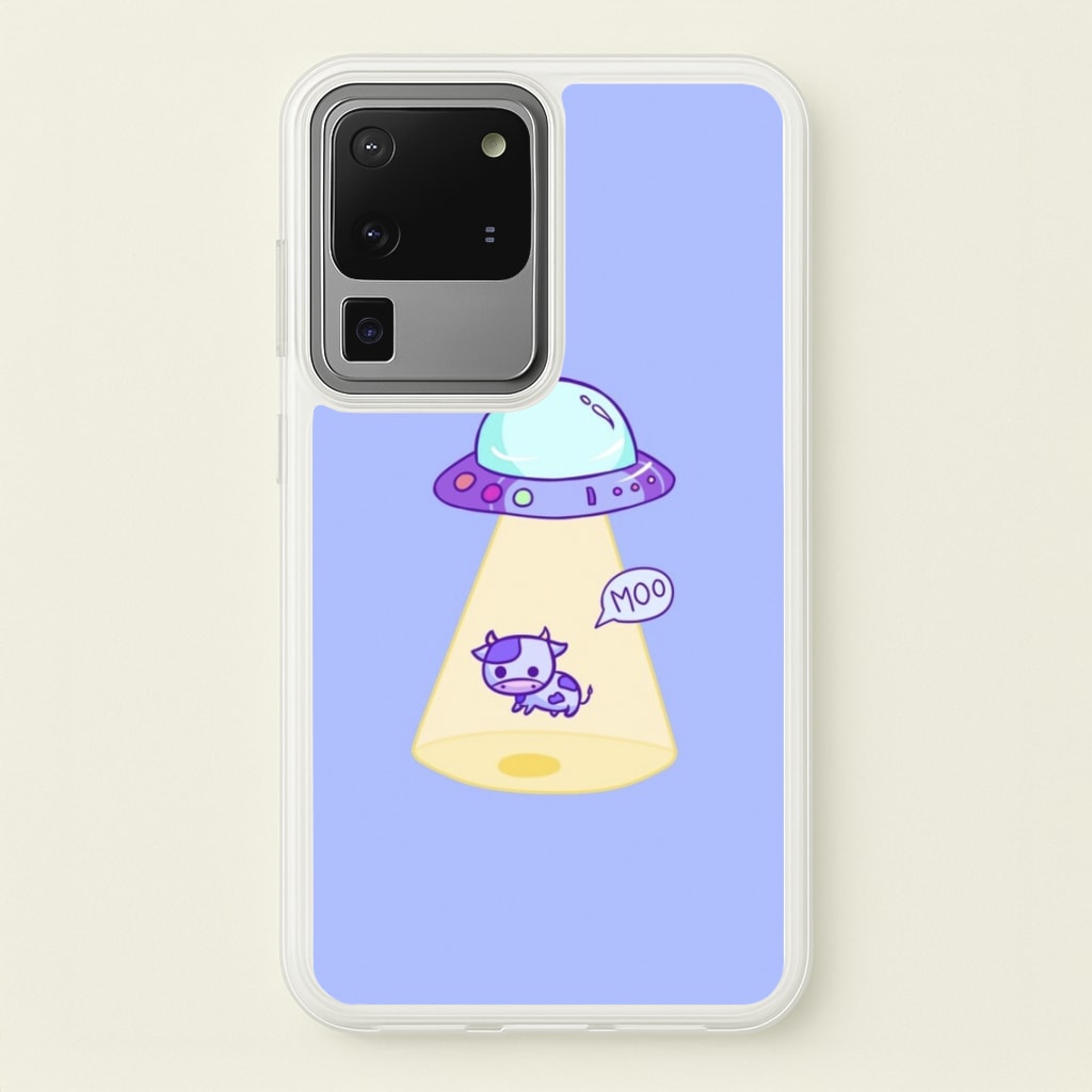 Cow Abduction - Animal Phone Case for Galaxy S20 Ultra