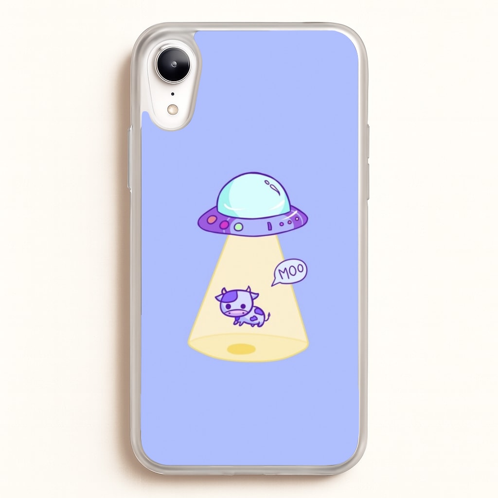 Cow Abduction - Animal Phone Case for iPhone XR
