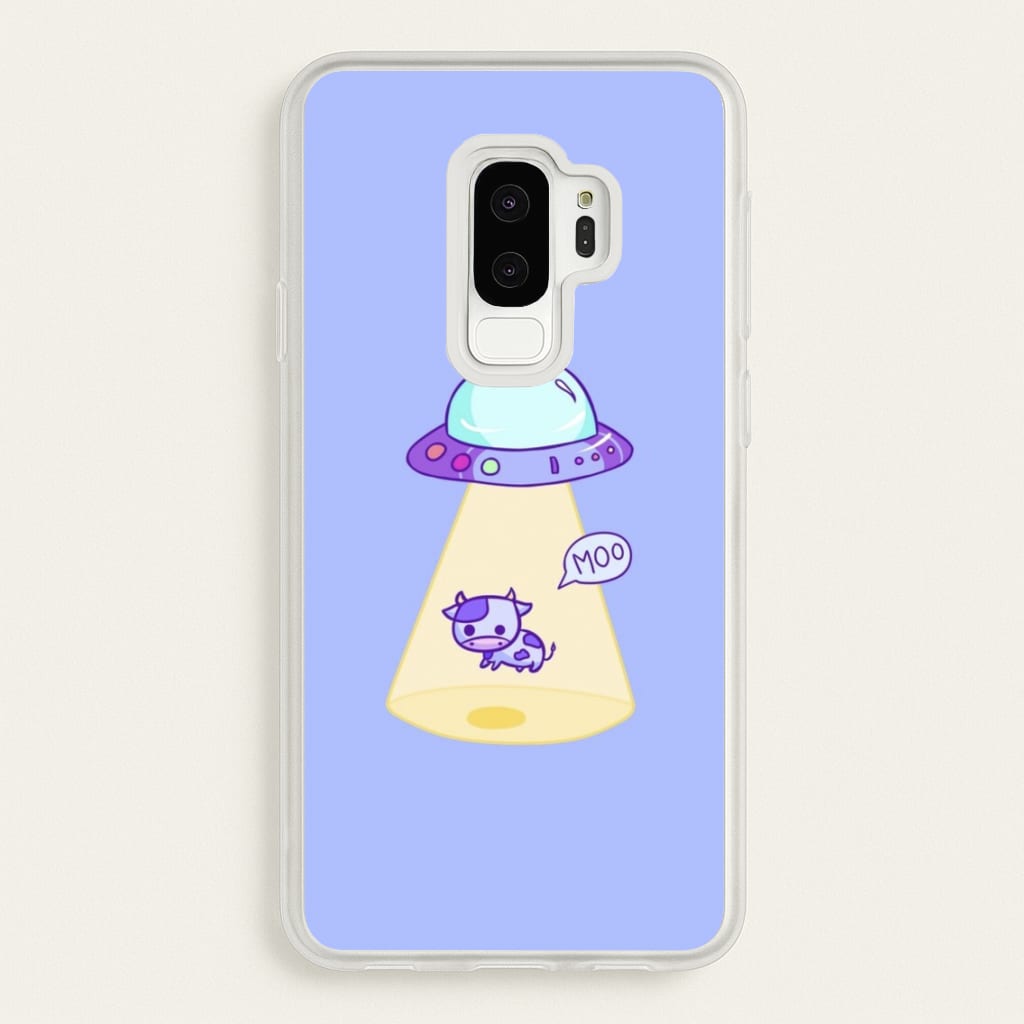 Cow Abduction - Animal Phone Case for Galaxy S9 Plus