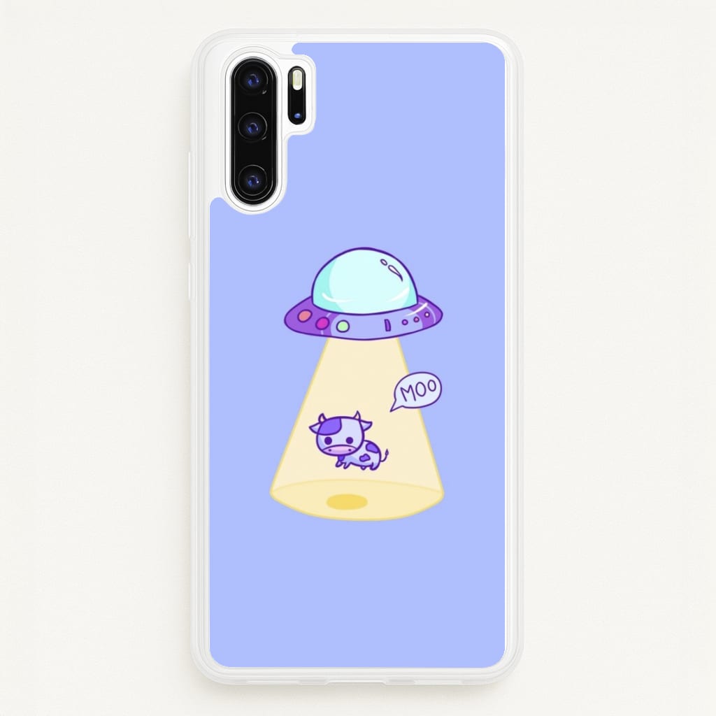 Cow Abduction - Animal Phone Case for Huawei P30 Pro