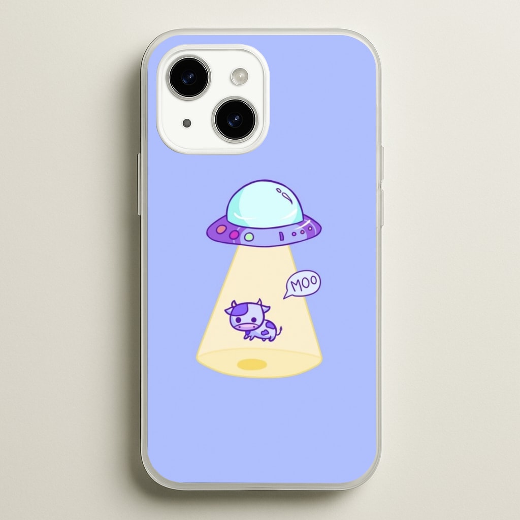 Cow Abduction - Animal Phone Case for iPhone 14
