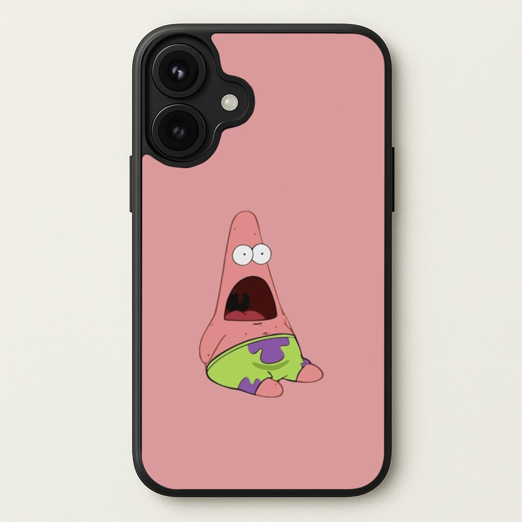 Surprised Patrick Phone Case for iPhone 17