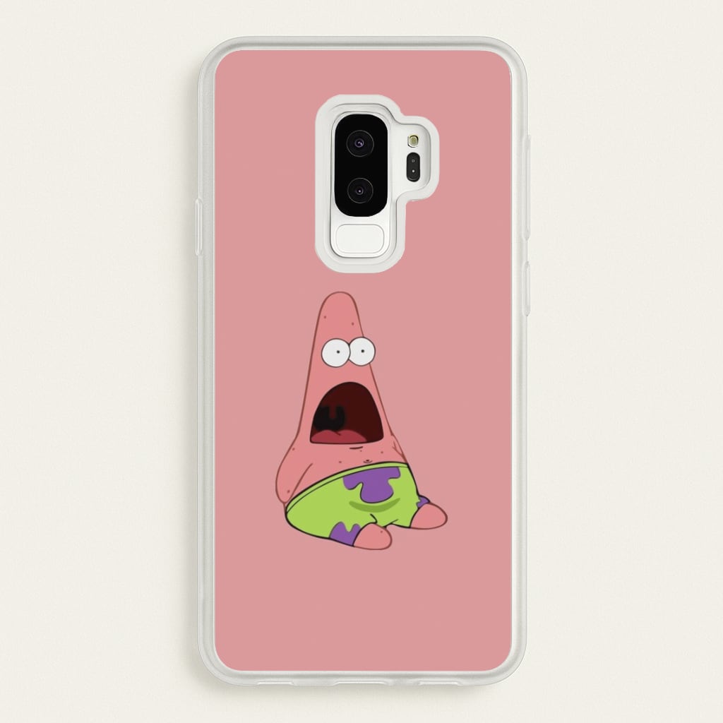 Surprised Patrick - Spongebob Phone Case for Galaxy S9 Plus