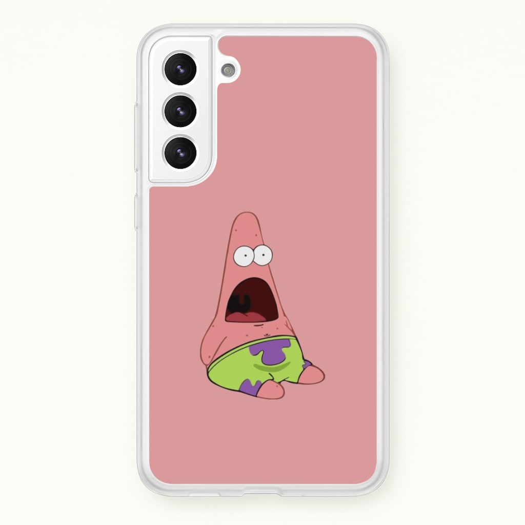 Surprised Patrick - Spongebob Phone Case for Galaxy S22