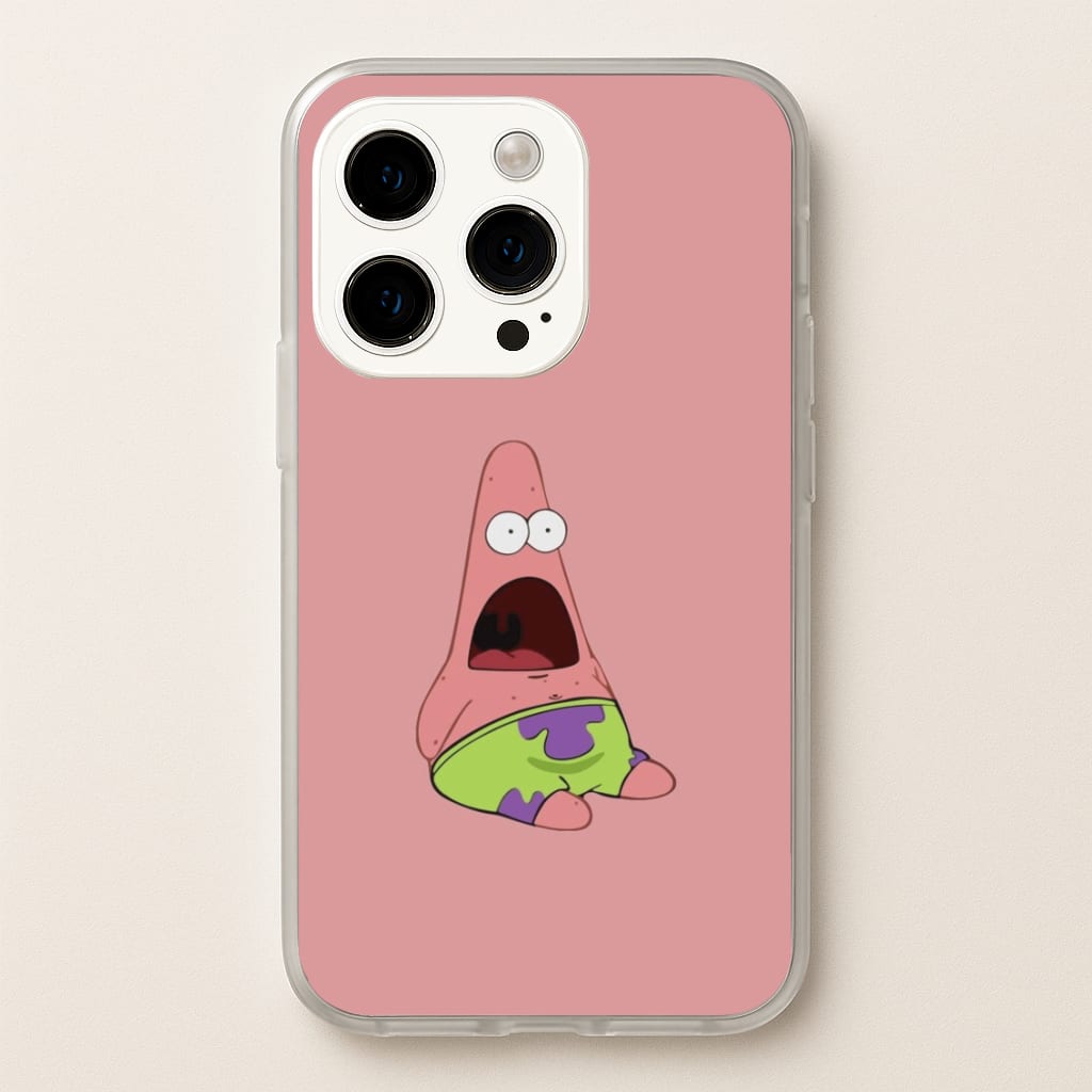 Surprised Patrick - Spongebob Phone Case for iPhone 15 Pro