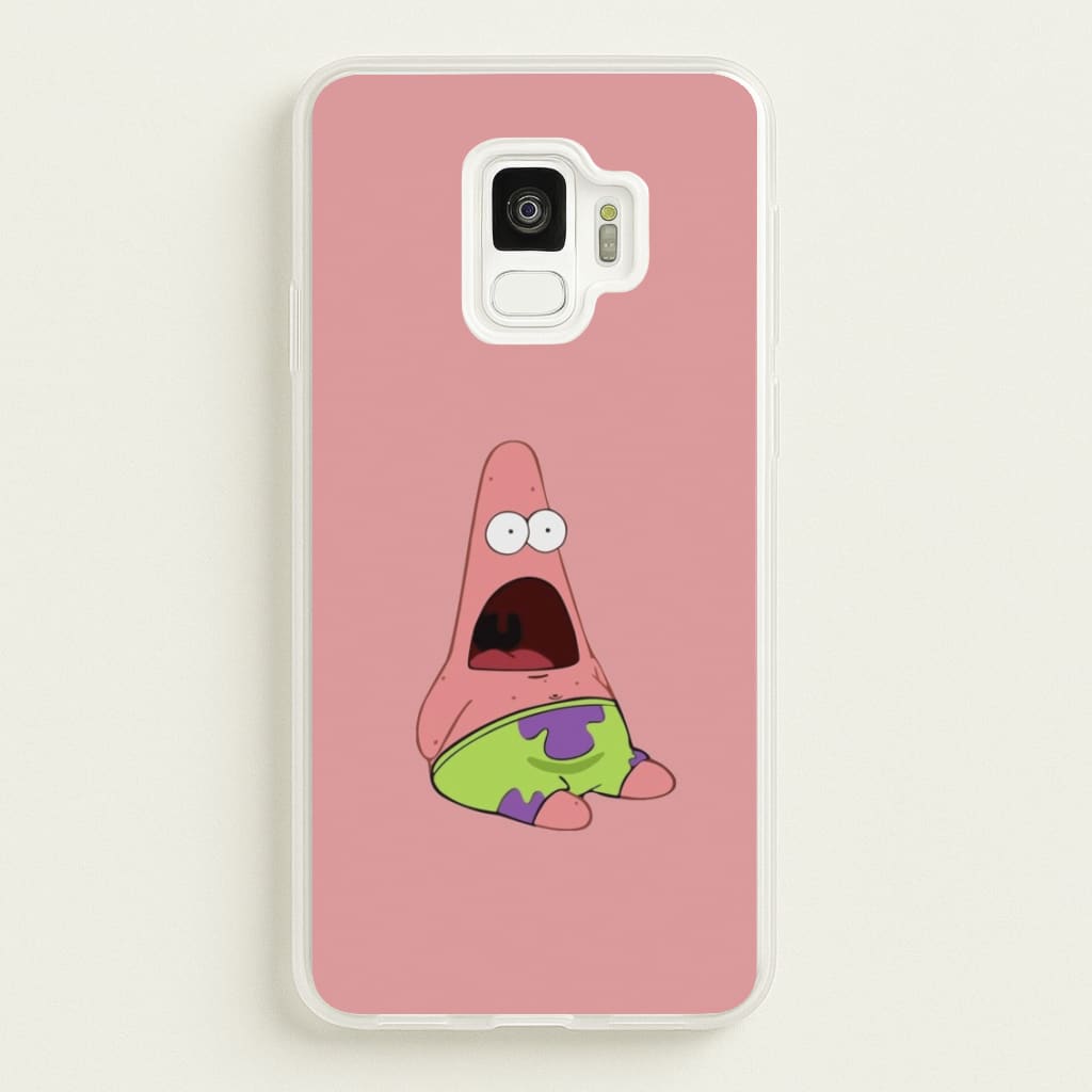 Surprised Patrick - Spongebob Phone Case for Galaxy S9
