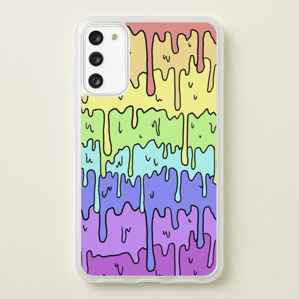 Dripping Rainbow - Pattern Phone Case for Galaxy A41