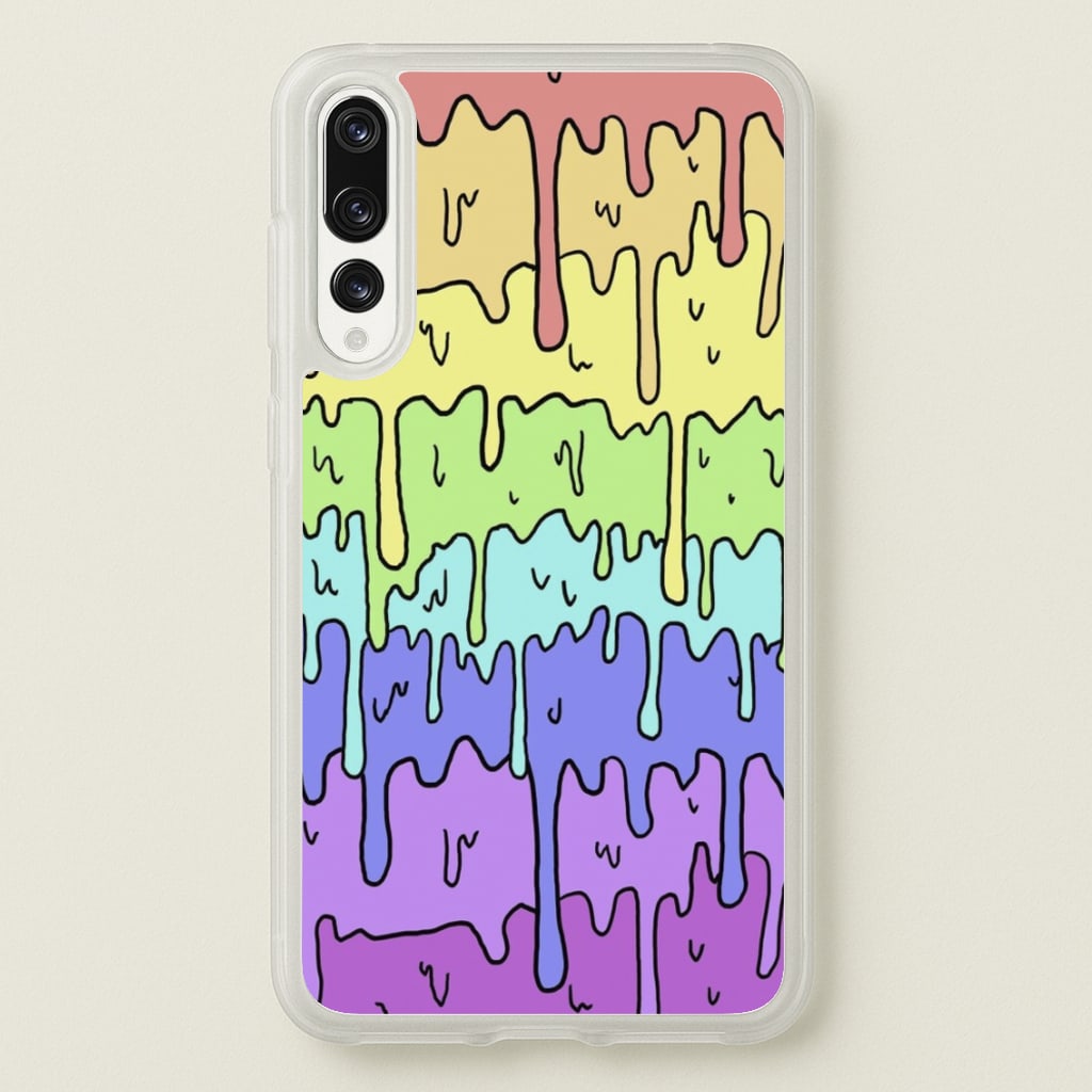 Dripping Rainbow - Pattern Phone Case for Huawei P20 Pro