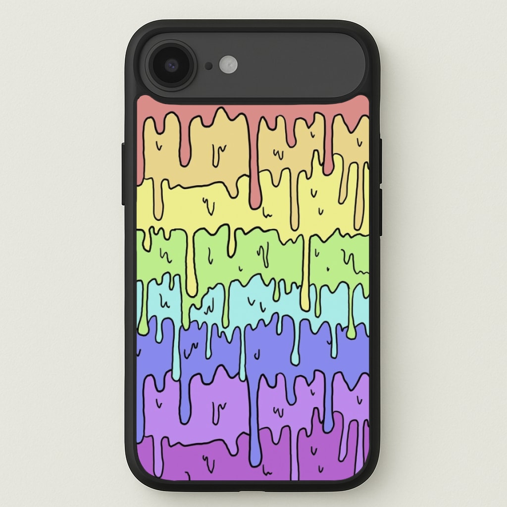 Dripping Rainbow Phone Case for iPhone 17 Air