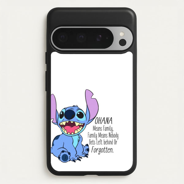 Ohana Means Family - Blue Alien - Disney Phone Case for Google Pixel 9 Pro XL