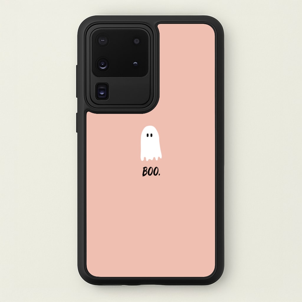 Boo - Ghost Halloween - Halloween Phone Case for Galaxy S20 Ultra