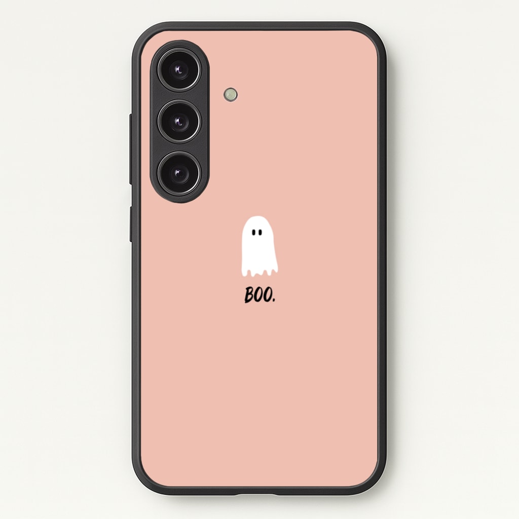 Boo - Ghost Halloween - Halloween Phone Case for Galaxy S25