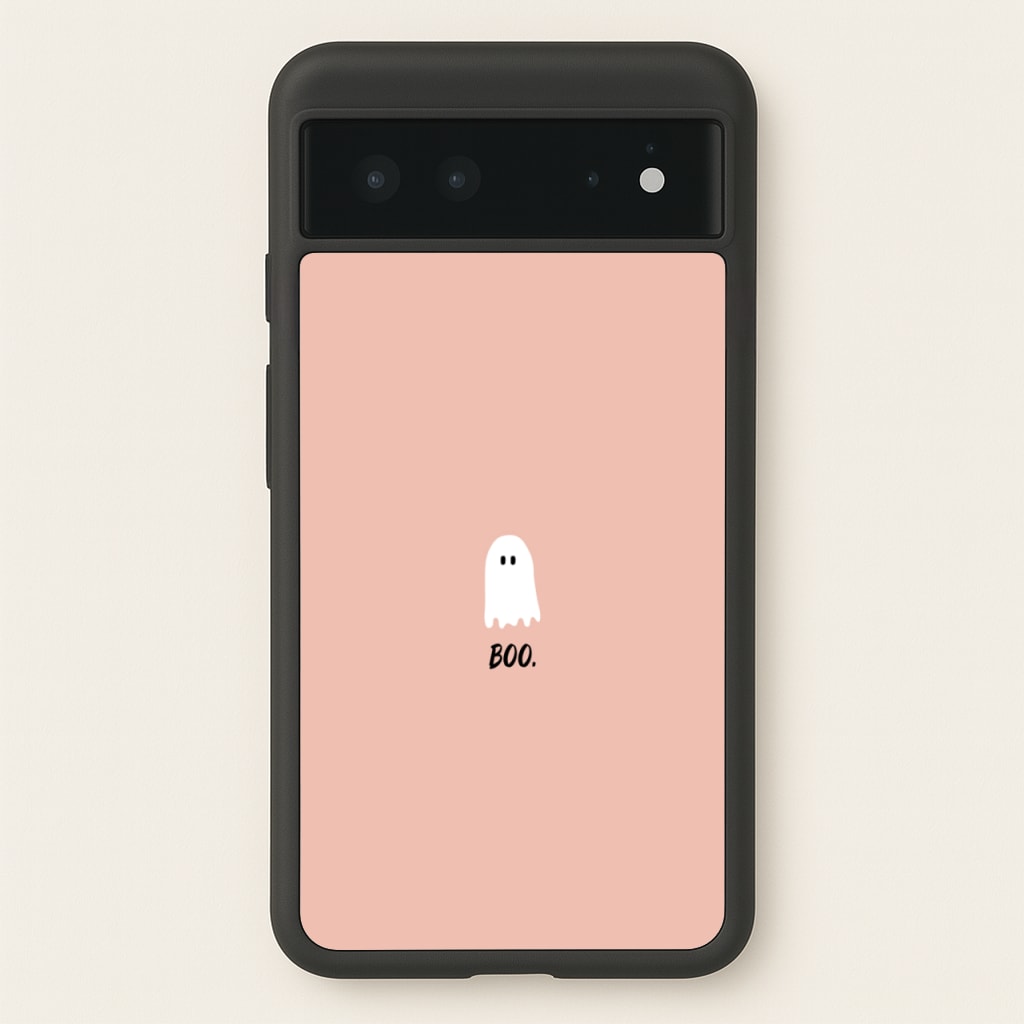 Boo - Ghost Halloween - Halloween Phone Case for Google Pixel 6