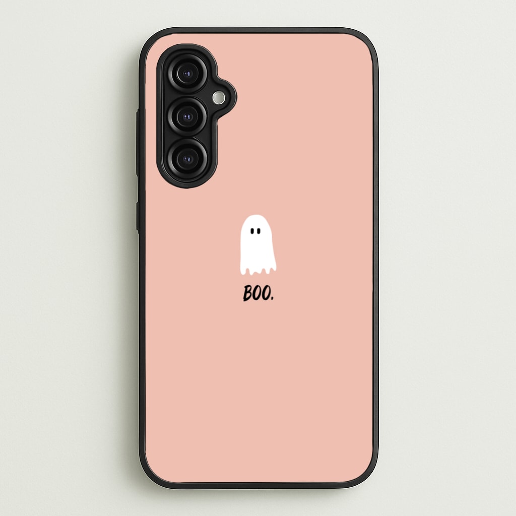 Boo - Ghost Halloween - Halloween Phone Case for Galaxy A14