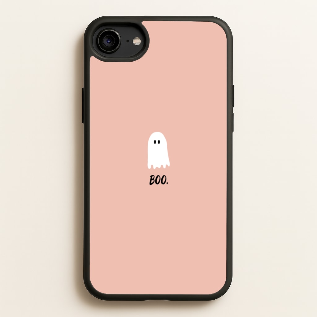 Boo - Ghost Halloween - Halloween Phone Case for iPhone 6 / 7 / 8 / SE