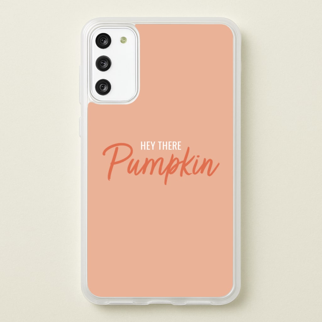 Hey There Pumpkin - Halloween - Halloween Phone Case for Galaxy S20FE