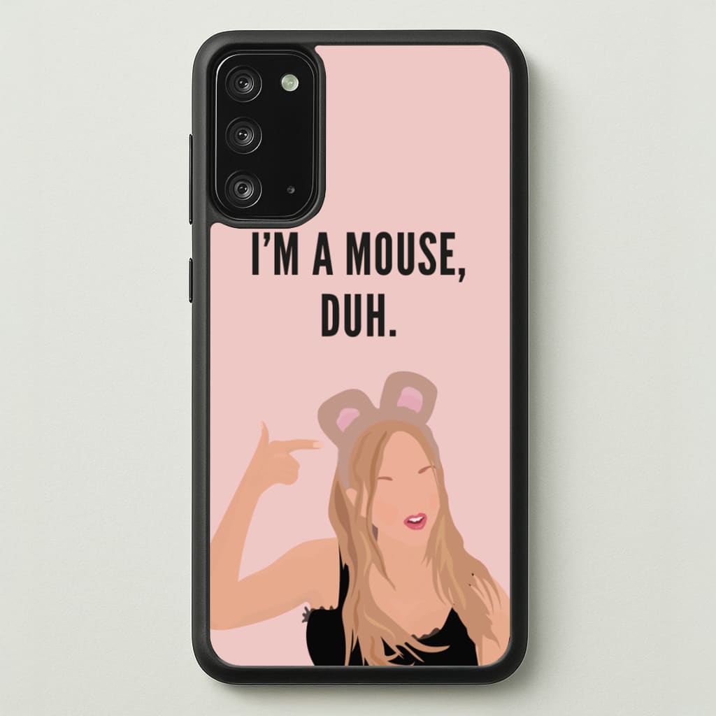 I'm A Mouse, Duh - Halloween - Halloween Phone Case for Galaxy Note 20