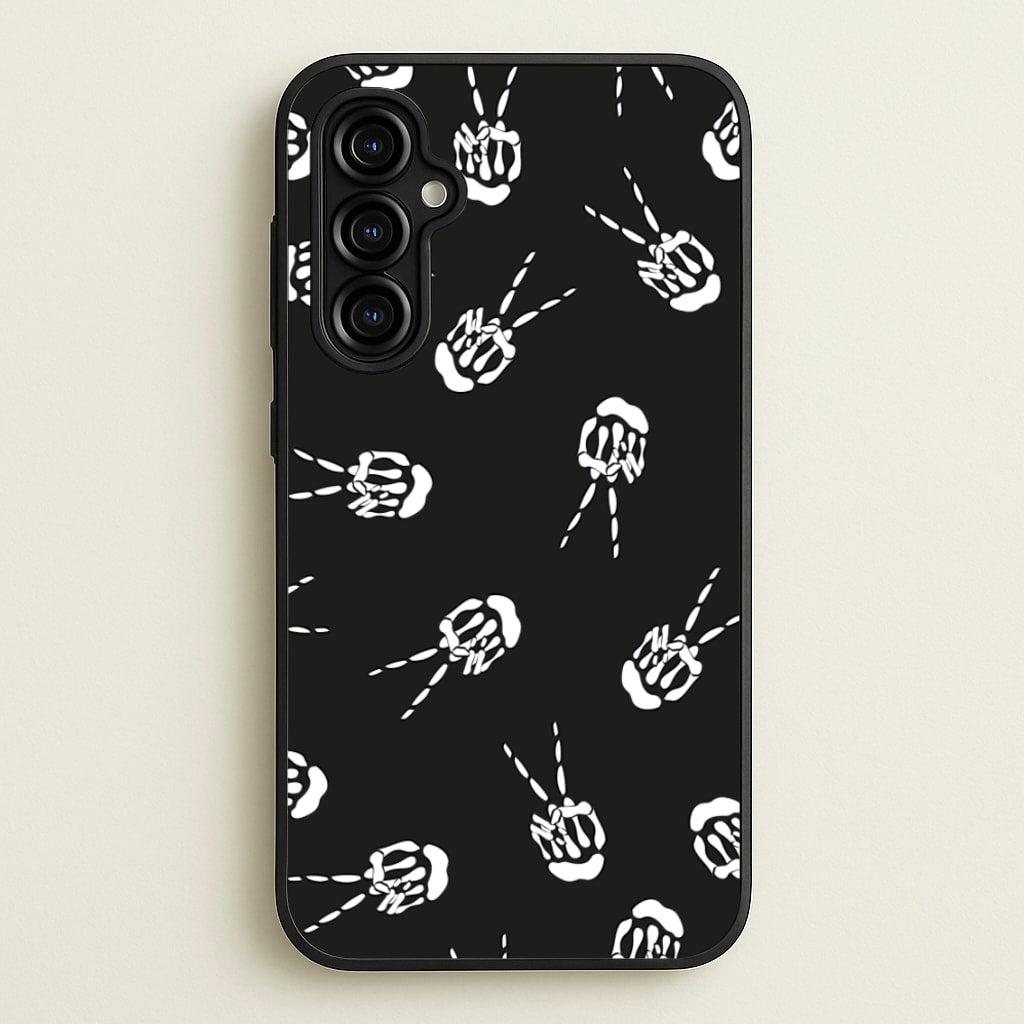 Skeleton Fingers - Halloween - Halloween Phone Case for Galaxy A54