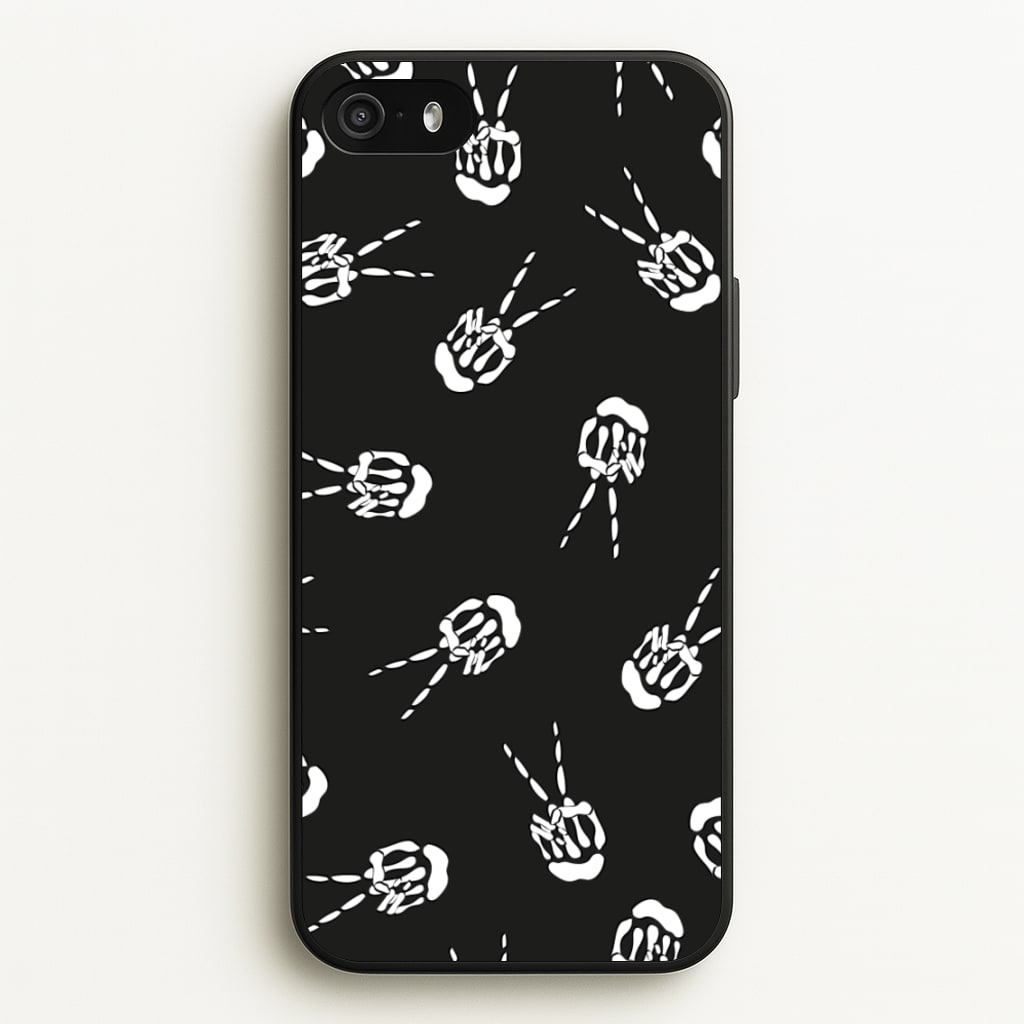 Skeleton Fingers - Halloween  - Halloween Phone Case for iPhone 5 / 5s / SE 2016