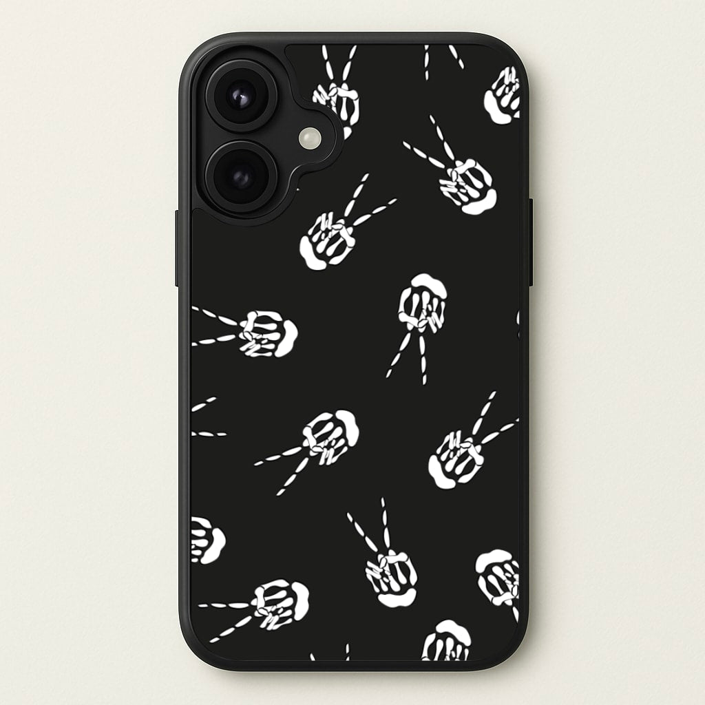 Skeleton Fingers - Halloween Phone Case for iPhone 17