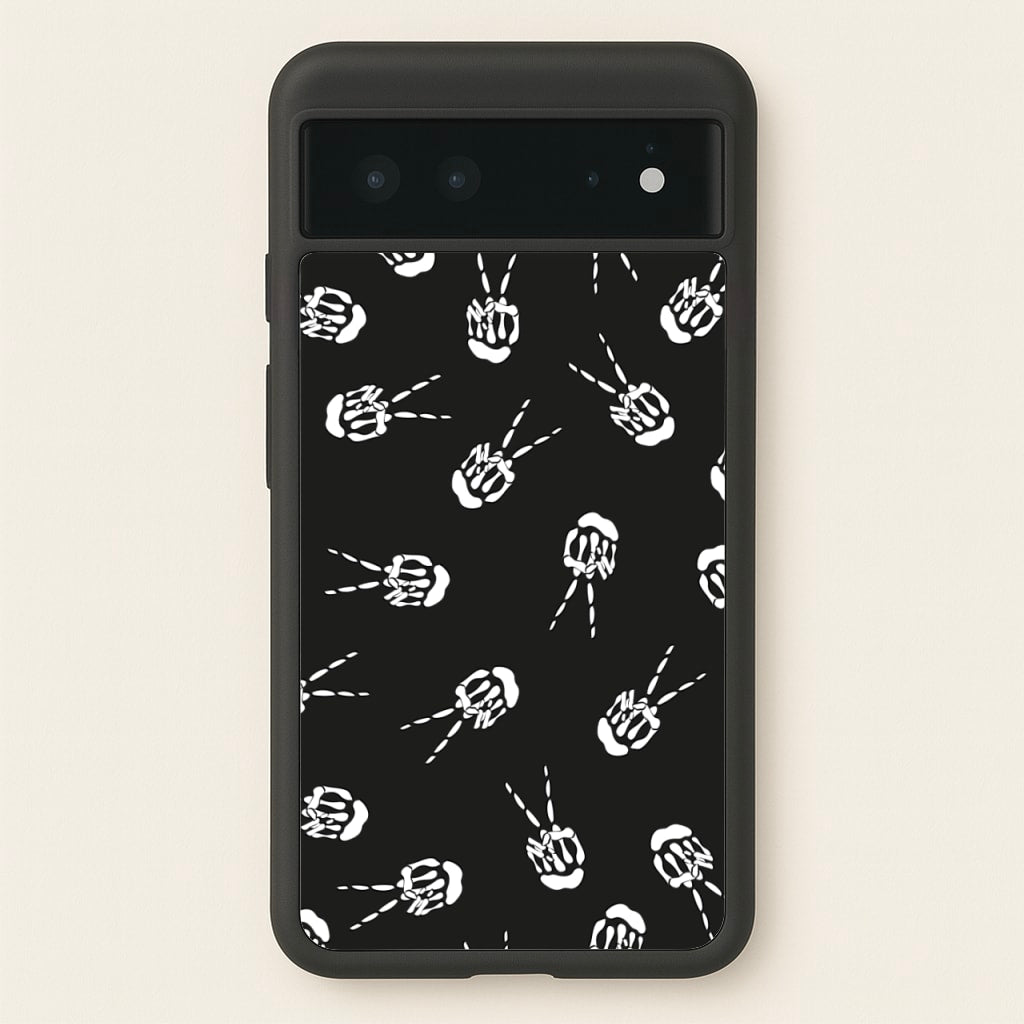 Skeleton Fingers - Halloween - Halloween Phone Case for Google Pixel 6